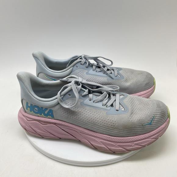Hoka One One Shoes - Hoka One One Sneakers Womens 9 B Arahi 7 1147851 GLP Gray Running Gym‎ Shoes